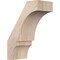 Ekena Millwork 5 1/2"W x 10"D x 14"H Balboa Smooth Knee Brace, Douglas Fir BRC06X10X14BOA00SDF - alternate 1